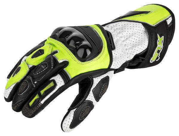 XLS Motorrad Handschuhe Neongelb